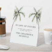 Palm Tree Tropical | anstelle von Favoriten Sockelschild (In SItu)