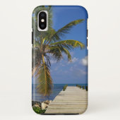 Palm Tree Tropical Beach Ocean Case-Mate iPhone Hülle (Rückseite)