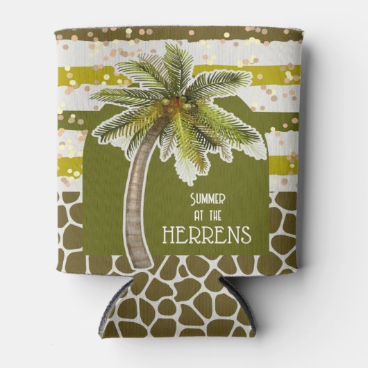 Palm Tree Tropical Dosenkühler (Vorderseite)