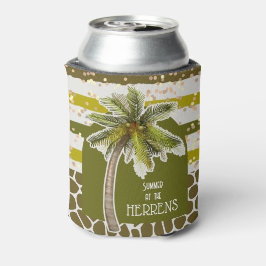 Palm Tree Tropical Dosenkühler (Kanne Rückseite)