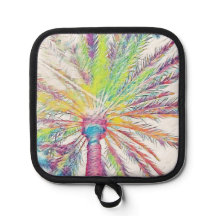 Palm Tree Tropical Exotic Cooler Pop Design