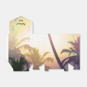 Palm Tree Tropical Heat Beach Gastgeschenk Box Geschenkschachtel (Ungefaltet)