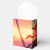 Palm Tree Tropical Heat Beach Gastgeschenk Box Geschenkschachtel (Geöffnet)