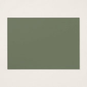 Palm Tree Tropical | Minimal Wedding RSVP Antwort (Rückseite)