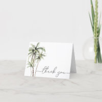 Palm Tree Tropical | Minimale Hochzeit
