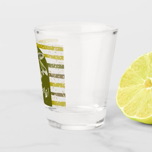 Palm Tree Tropical Schnapsglas (Rechts)