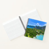 Palm Tree Tropical Thailand Island Bay Notizblock (Innenseite)