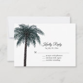 Palm Tree UAWG RSVP Karte (Vorderseite)