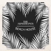 Palm Tree Untersetzer (Vorderseite)