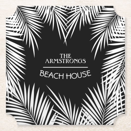 Palm Tree Untersetzer (Vorderseite)