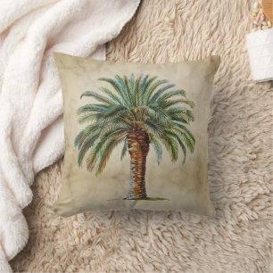Palm Tree Vintag Tropical Elegante Kissen