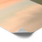 Palm Tree Watercolor Poster (Ecke)