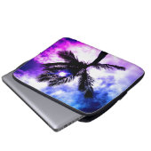 Palm Tree Waterproof Laptop Sleeve (P & B Edition) (Vorne Knopf)