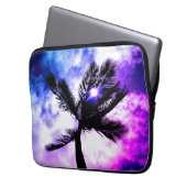 Palm Tree Waterproof Laptop Sleeve (P & B Edition) (Vorderseite Links)