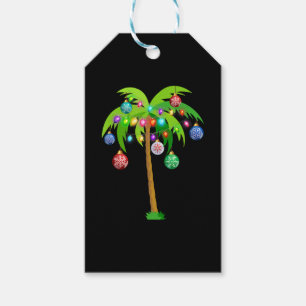 Palm Tree Weihnachtslicht Funny Beach Sommer Geschenkanhänger