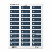 Palm Tree White Blue (Vorne)