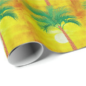 Palm Tree Wrapping Paper Geschenkpapier (Rolleneckpunkt)