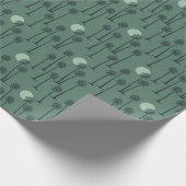 Palm Tree Wüste Sunset Geschenkpapier (Ecke)