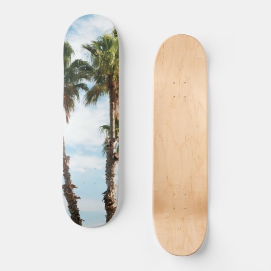 Palm Trees #1 #wall #art Skateboard (Vorderseite)