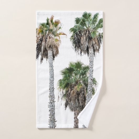 Palm Trees #3 #wall #art Badhandtuch Set (Handtuch)