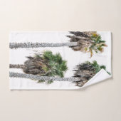Palm Trees #3 #wall #art Badhandtuch Set (Handtuch)