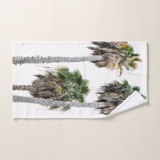 Palm Trees #3 #wall #art Badhandtuch Set (Handtuch)