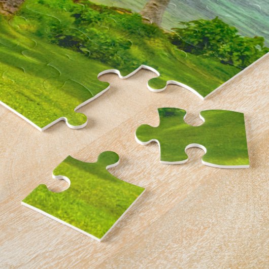 Palm Trees American Samoa.Christmas Greetings Jigs Puzzle (Seite)