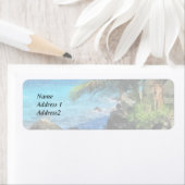 Palm Trees and Beach St. Thomas VI Save the Date (Insitu)