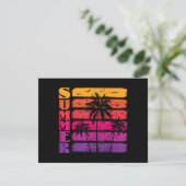 Palm Trees and Sunset Beach Summer (Stehend Vorderseite)