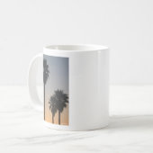 Palm Trees At Sunset Kaffeetasse (Vorderseite Links)