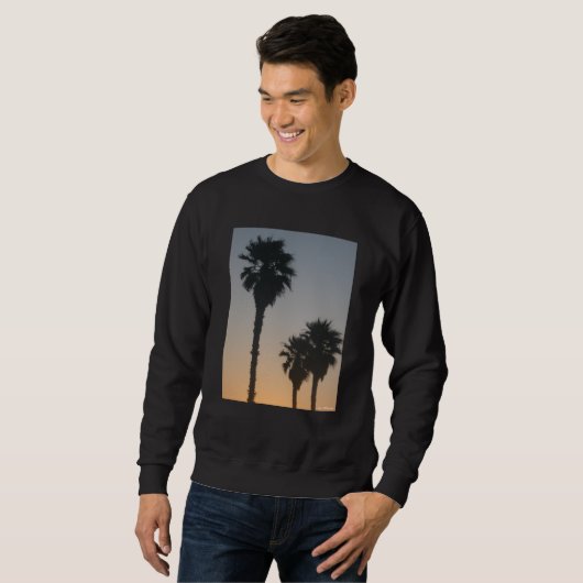 Palm Trees At Sunset Sweatshirt (Vorne ganz)