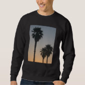 Palm Trees At Sunset Sweatshirt (Vorderseite)