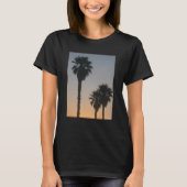 Palm Trees At Sunset T-Shirt (Vorderseite)