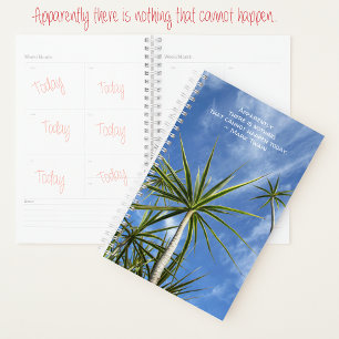 Palm Trees auf dem Weg zu Blue Sky Planer