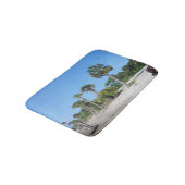 Palm Trees bathmat Badematte (Schrägansicht)