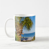 Palm Trees Bayside Morning Klassische Tasse (Links)