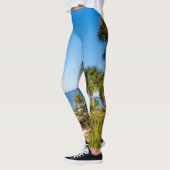 Palm Trees Bayside Morning Leggings (Links)