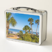 Palm Trees Bayside Morning Lunchbox (Rückseite)