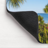 Palm Trees Bayside Morning Mouse Pad Mousepad (Ecke)