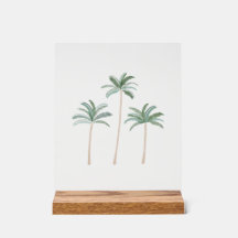 Palm Trees Beach Art