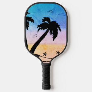 Palm Trees Beach B Pickleball Schläger