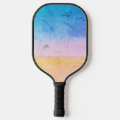 Palm Trees Beach B Pickleball Schläger (Rückseite)