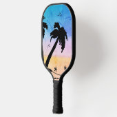 Palm Trees Beach B Pickleball Schläger (Links)