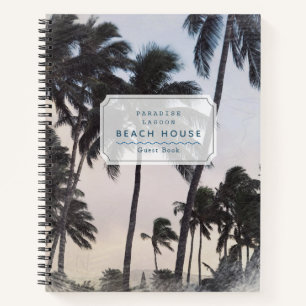 Palm Trees Beach House Ferienwohnung Gastbuch Notizblock