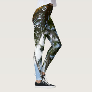Palm Trees Beach Life Legende Leggings
