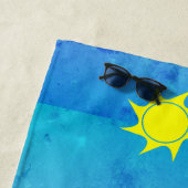 Palm Trees Beach Sommerzeit! Strandtuch (Beispiel)