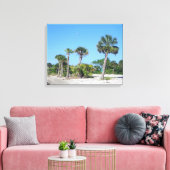 Palm Trees Canvas Print Leinwanddruck (Insitu (Wohnzimmer))