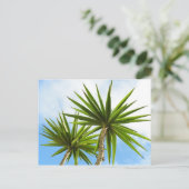 Palm Trees Card Postkarte (Stehend Vorderseite)