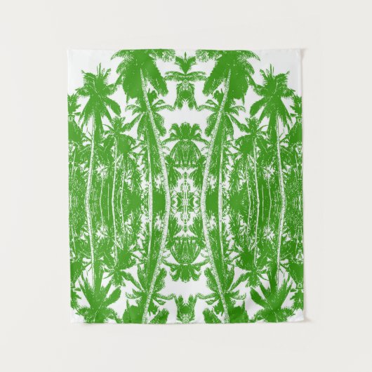 Palm Trees Design Wandteppich (Vorderseite)