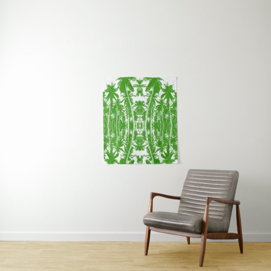 Palm Trees Design Wandteppich (Beispiel)